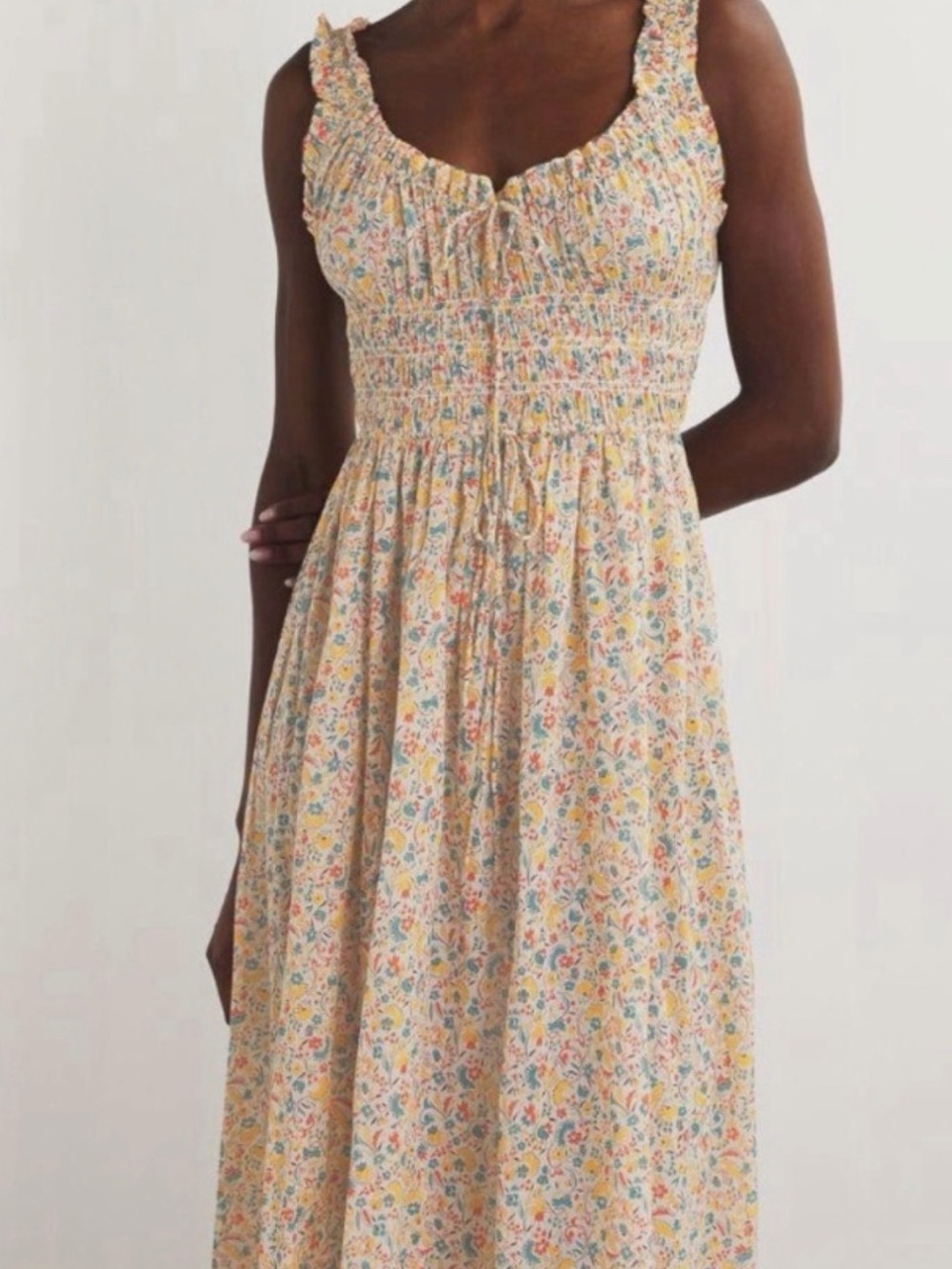 DÔEN Emmaretta Maxi Dress - Wild Clover Floral - Medium - Picture 6 of 9